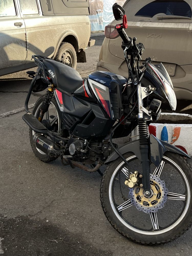 Мопед alpha rs12 champ НОВЫЙ ДВИЖОК