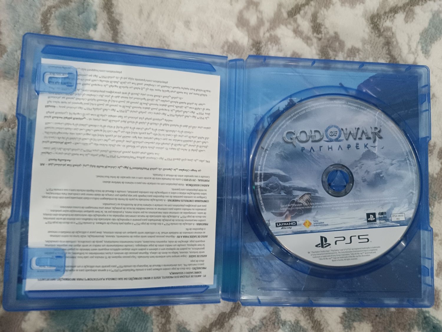 Диск playstation 5 God of war Ragnarok