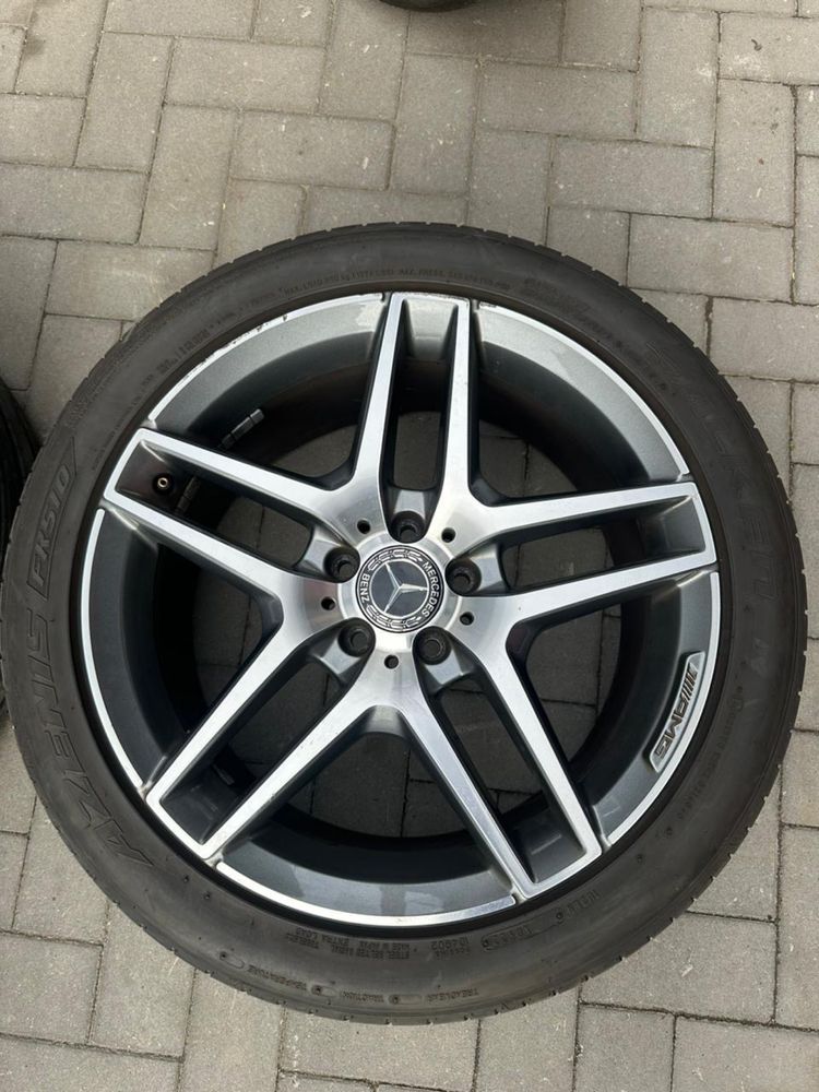 Оригинальные диски R19 от W222 с летней резиной
