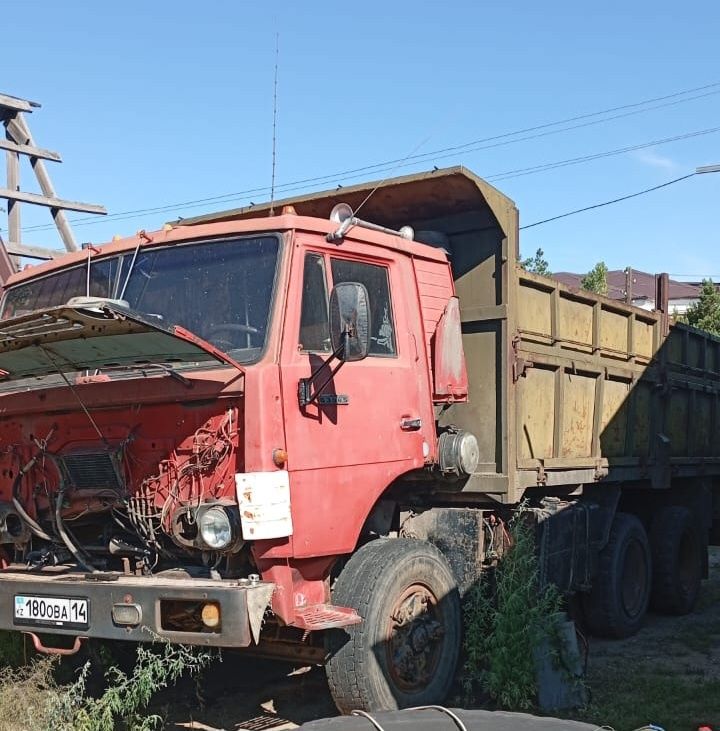 Камаз с прицепом