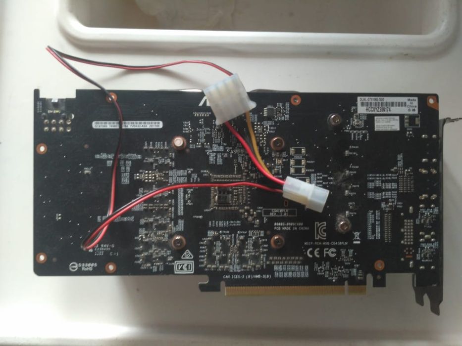 Видеокарта GTX1060 3GB.