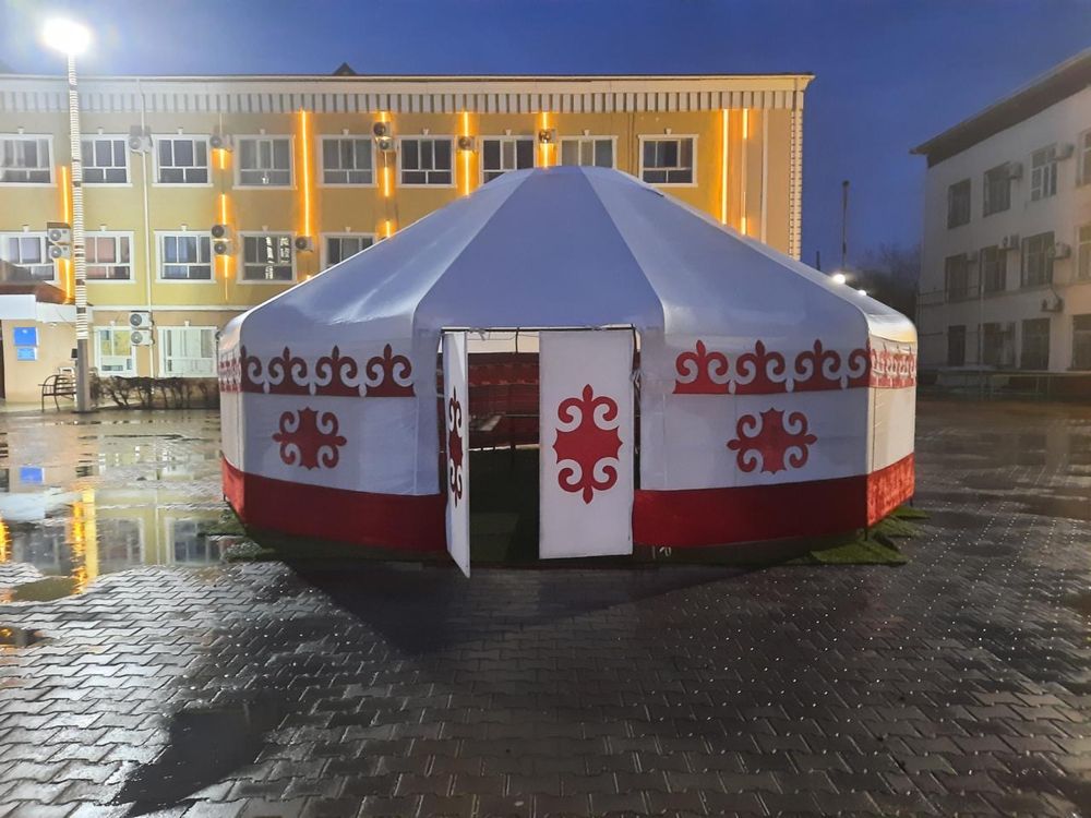 Киіз үй  12 қанат, 80 орындық сатылады