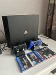 Sony Playstation 4 Pro расширенный комплект в отличном состоянии