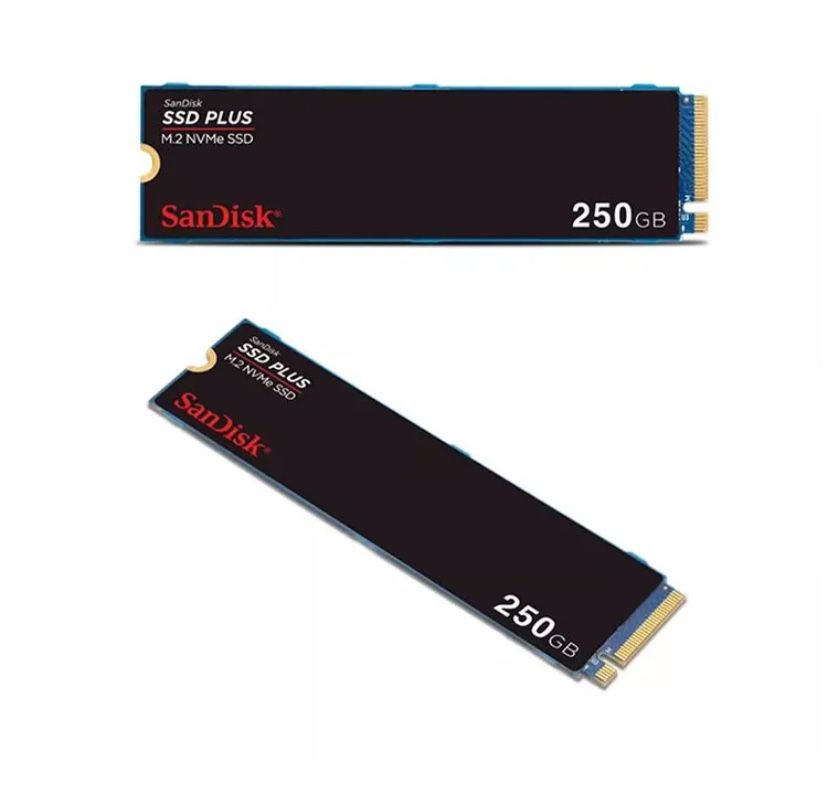 SanDisk SSD Plus M.2 NVMe 250GB