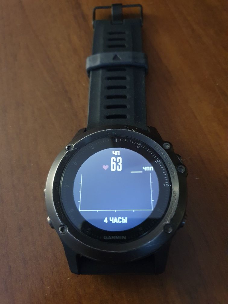 Спортивные часы garmin fenlx 3hr