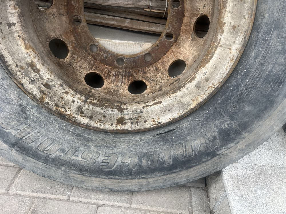 Пакрышка с диском пара на MAN и Мерседес