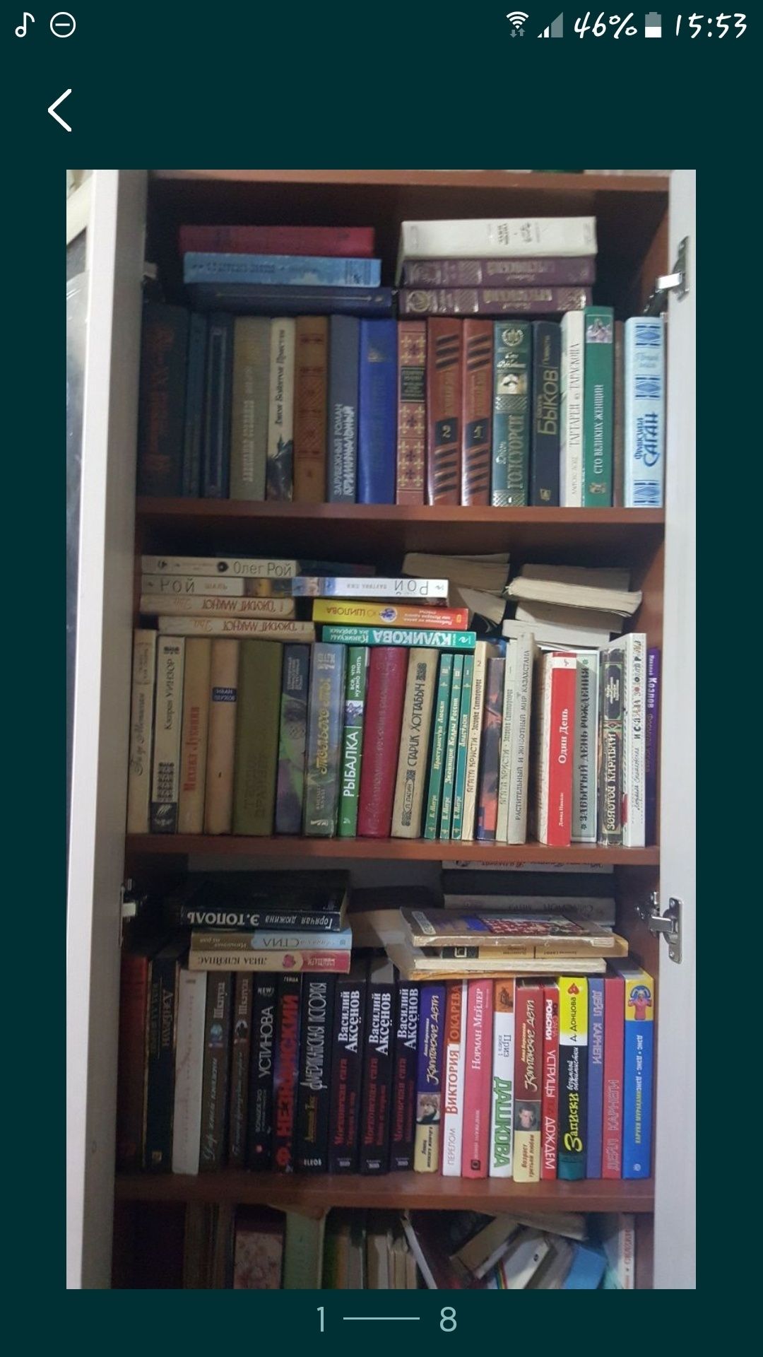 Книги из домашней библиотеки