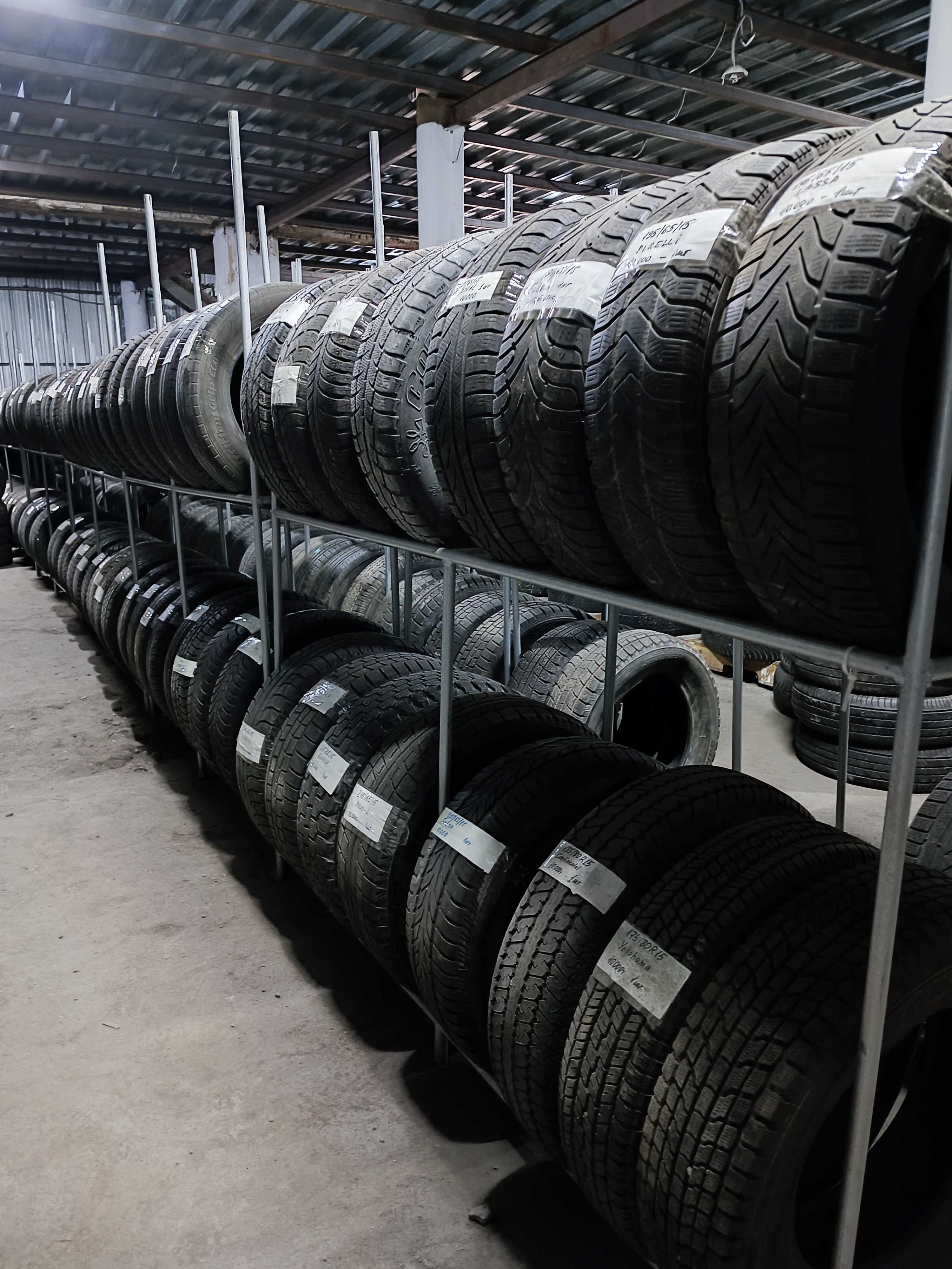 Шины и Диски бу из Японии и Германии 215/55 R16 и др