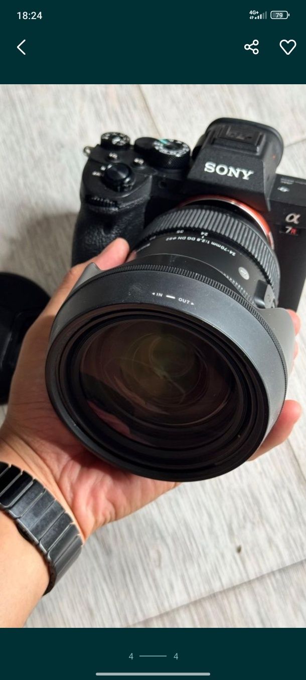 Sony a7 r4 с обьективом 24_70.f2.8