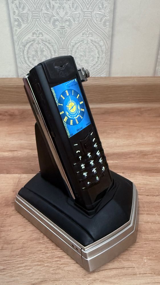 Vertu Signature S Design Pure Black Новый Оригинальный Без Обмена