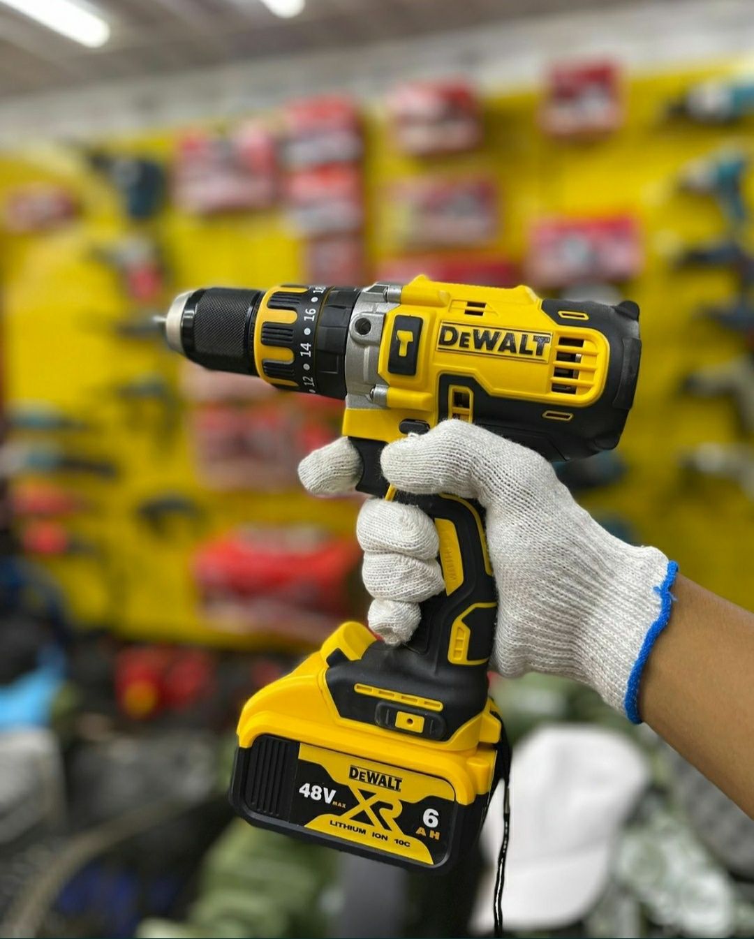 Шуруповерт DeWALT 2в1 шуруповерт+ледобур акумуляторная ударная дрель
