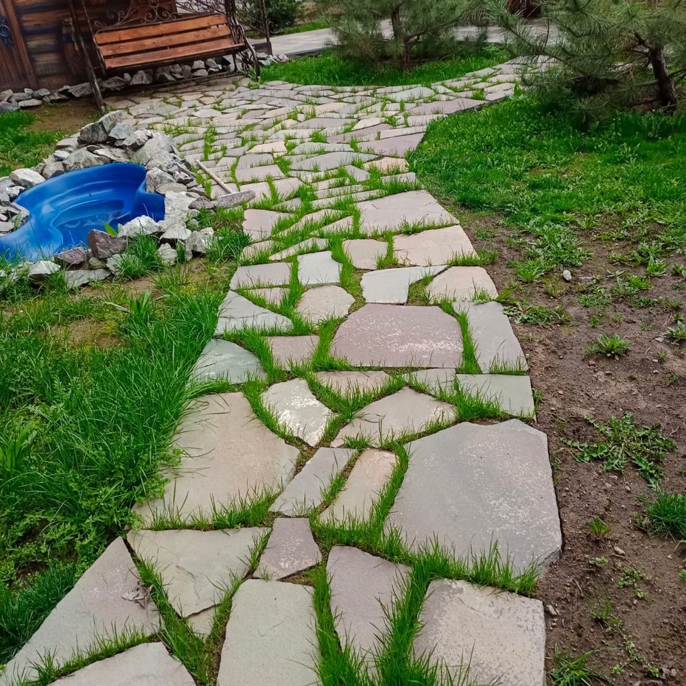 Камень . Камень Плитняк УКЛАДКА