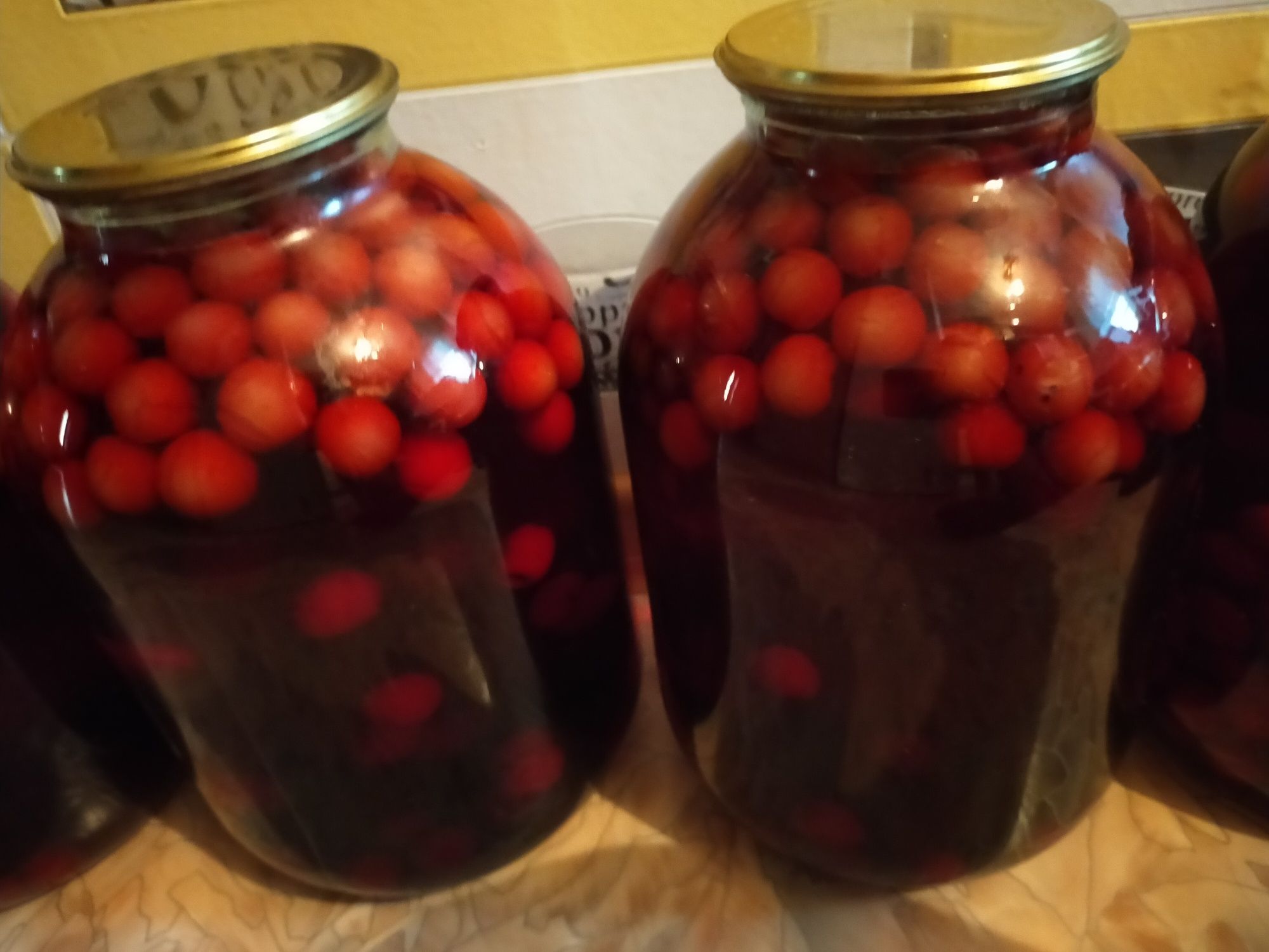 Продам компот из вишни, урожай 2025,