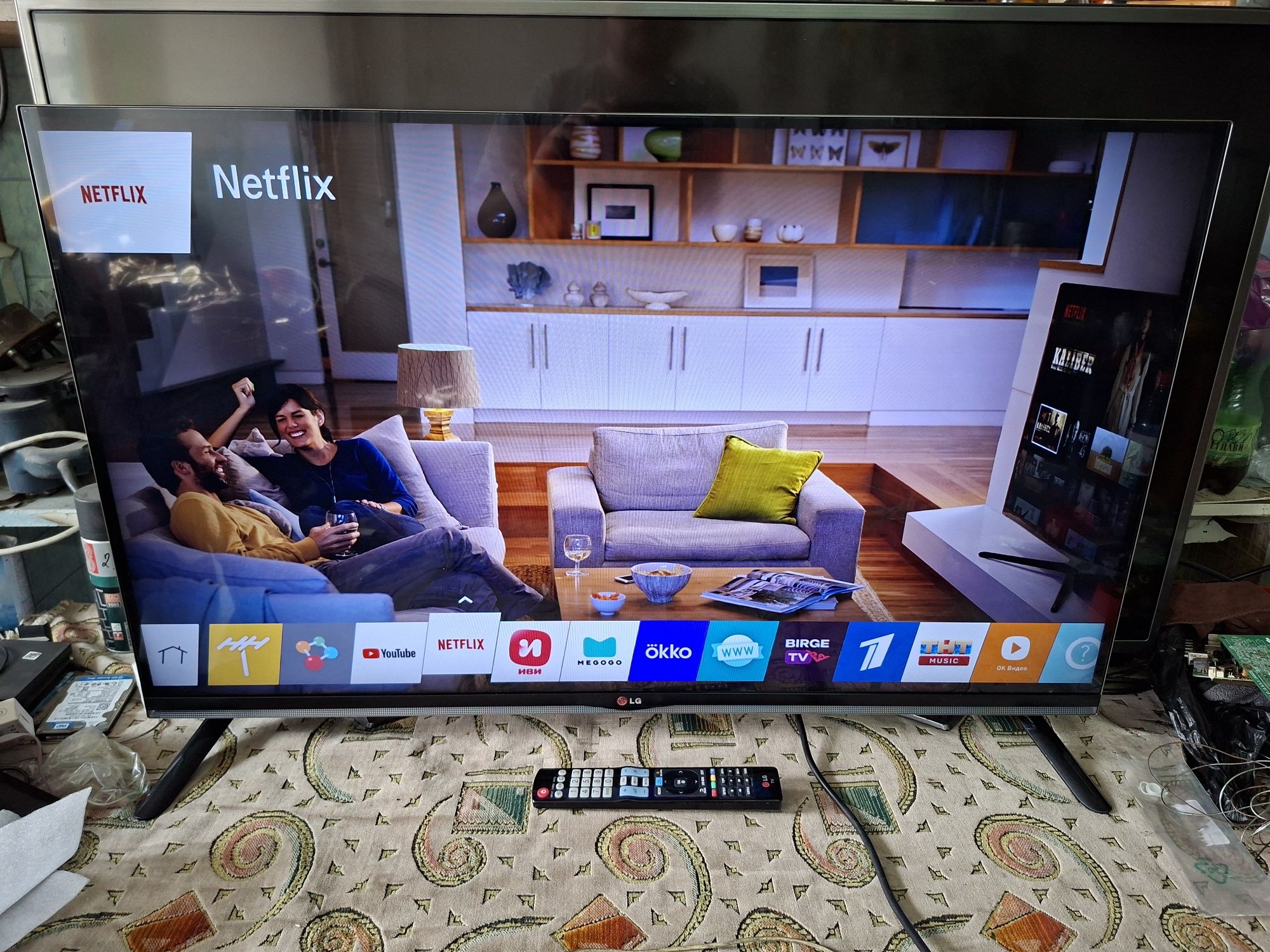 Телевизоры LG 49" 160000тг. и LG 42" 120000 в хорошем состоянии.