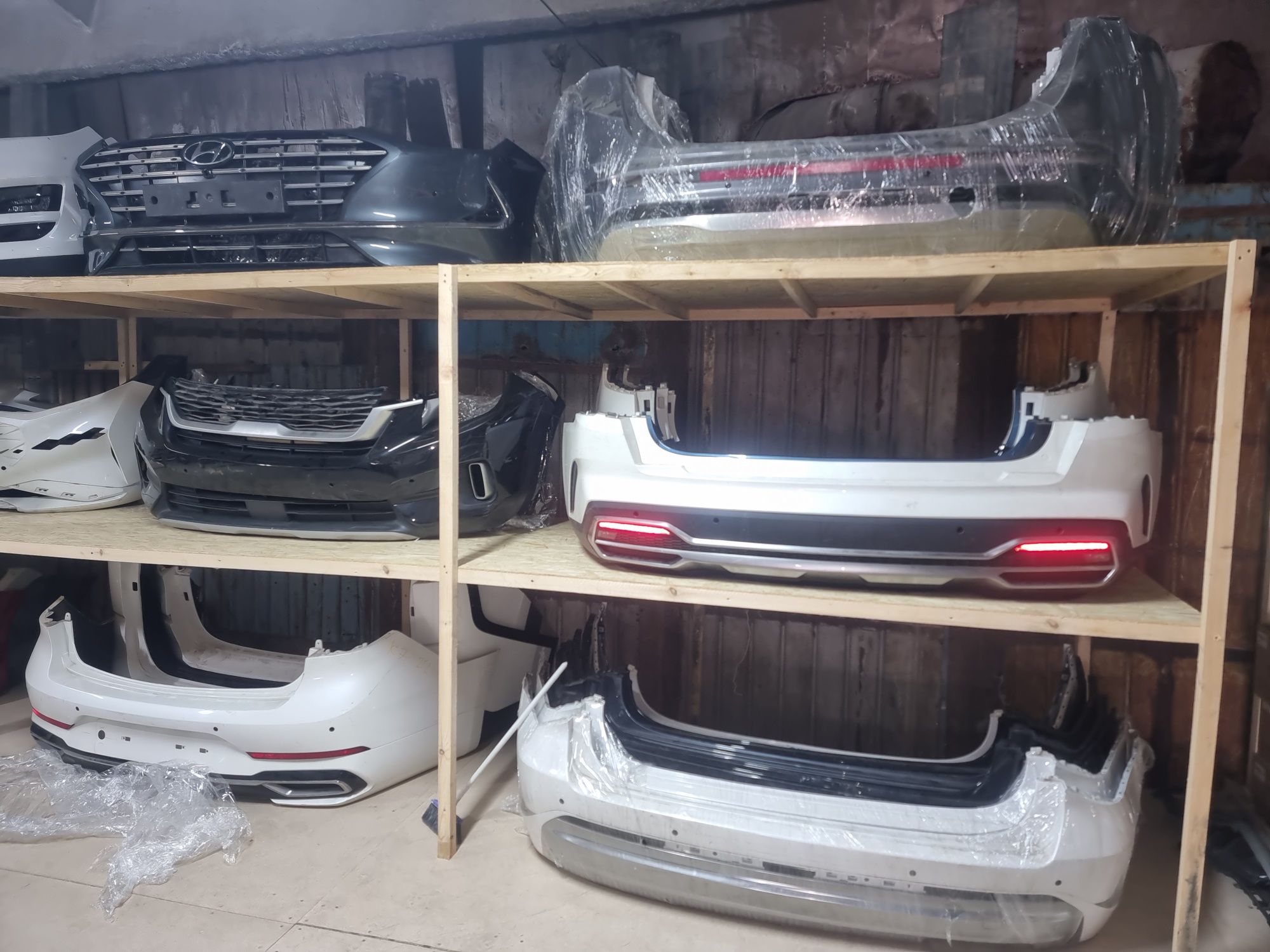 Бампер задний на Hyundai всех моделей