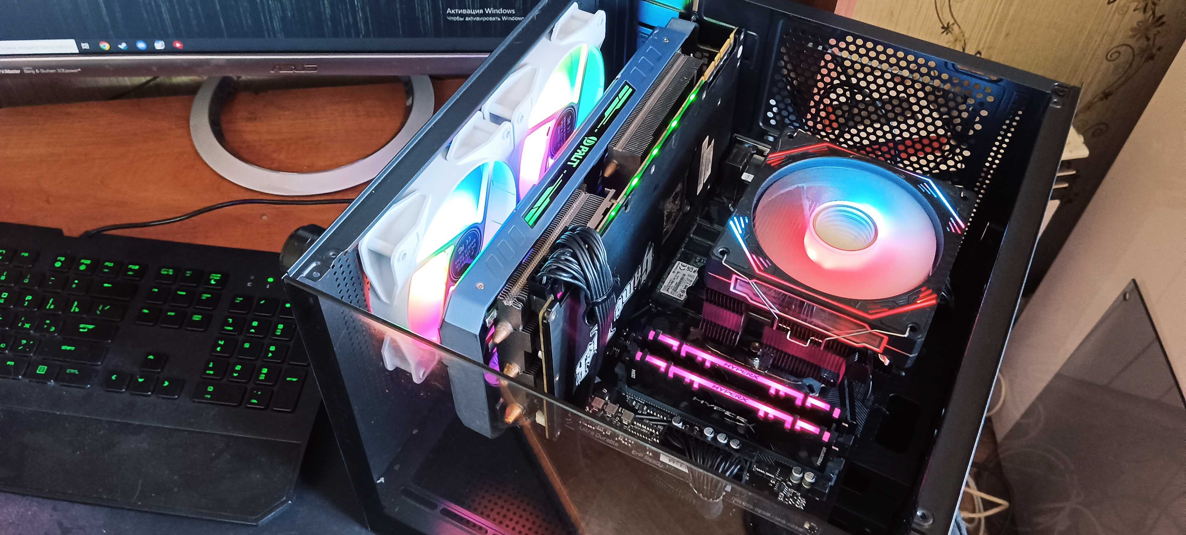 Ryzen 5-5600 GTX1080Ti -11гб озу-32 гб ссд m2-512 гб