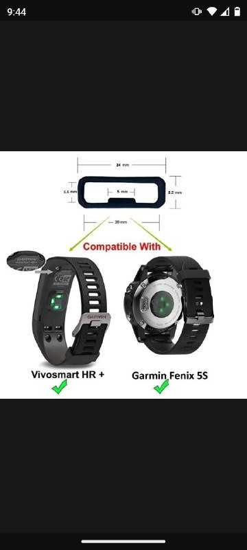Резиновый ремешок для часов Garmin Fenix Diesel 26м Кольца для ремешка
