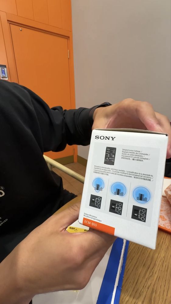 Sony ECM-B10.                           .