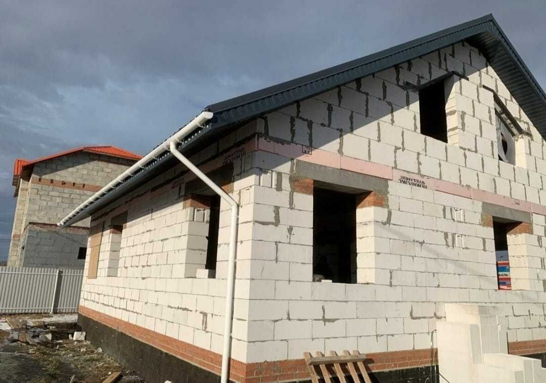 Газоблок для дом (Пеноблок, Кирпич, Полистиролбетон, Финблок)