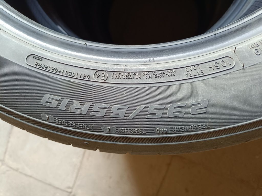 Летние шины 235/55 R19