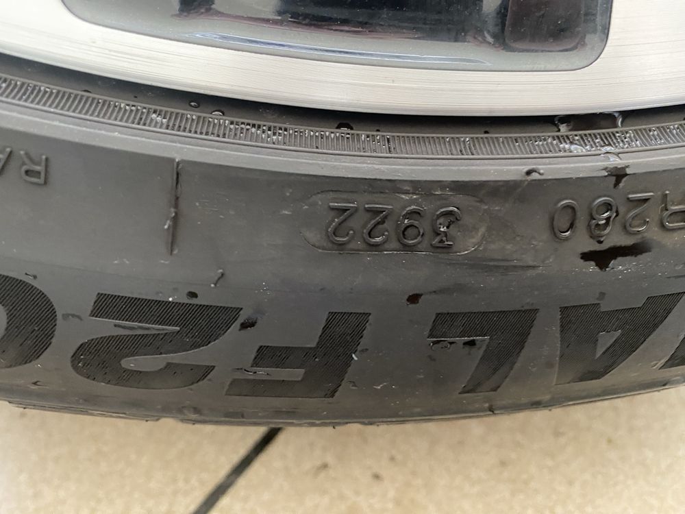 Диски оригинал на мерседес S 223, с резиной 255/40R20