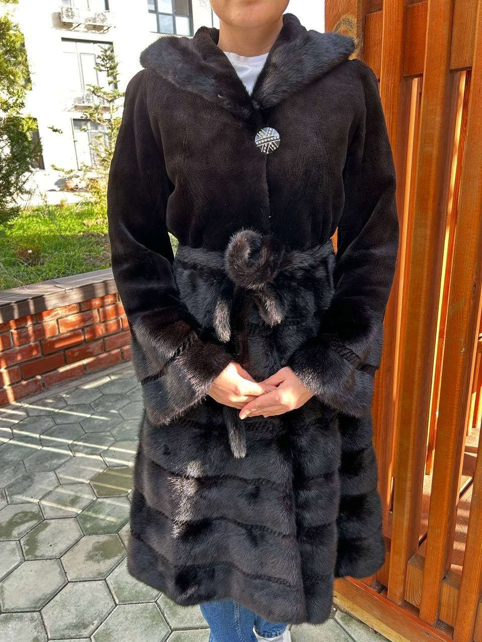 Норковая шуба в хорошем состояний