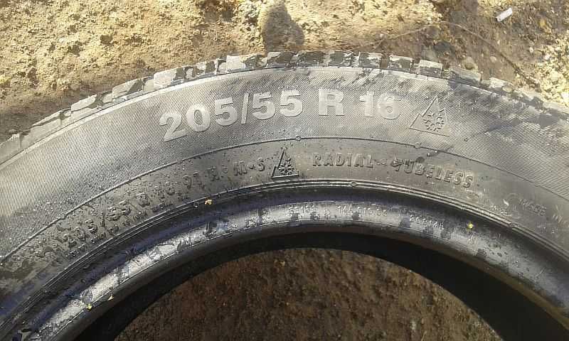 Шины 205/55 R16 - "Continental ContiWinterContact TS830P", всесезонные
