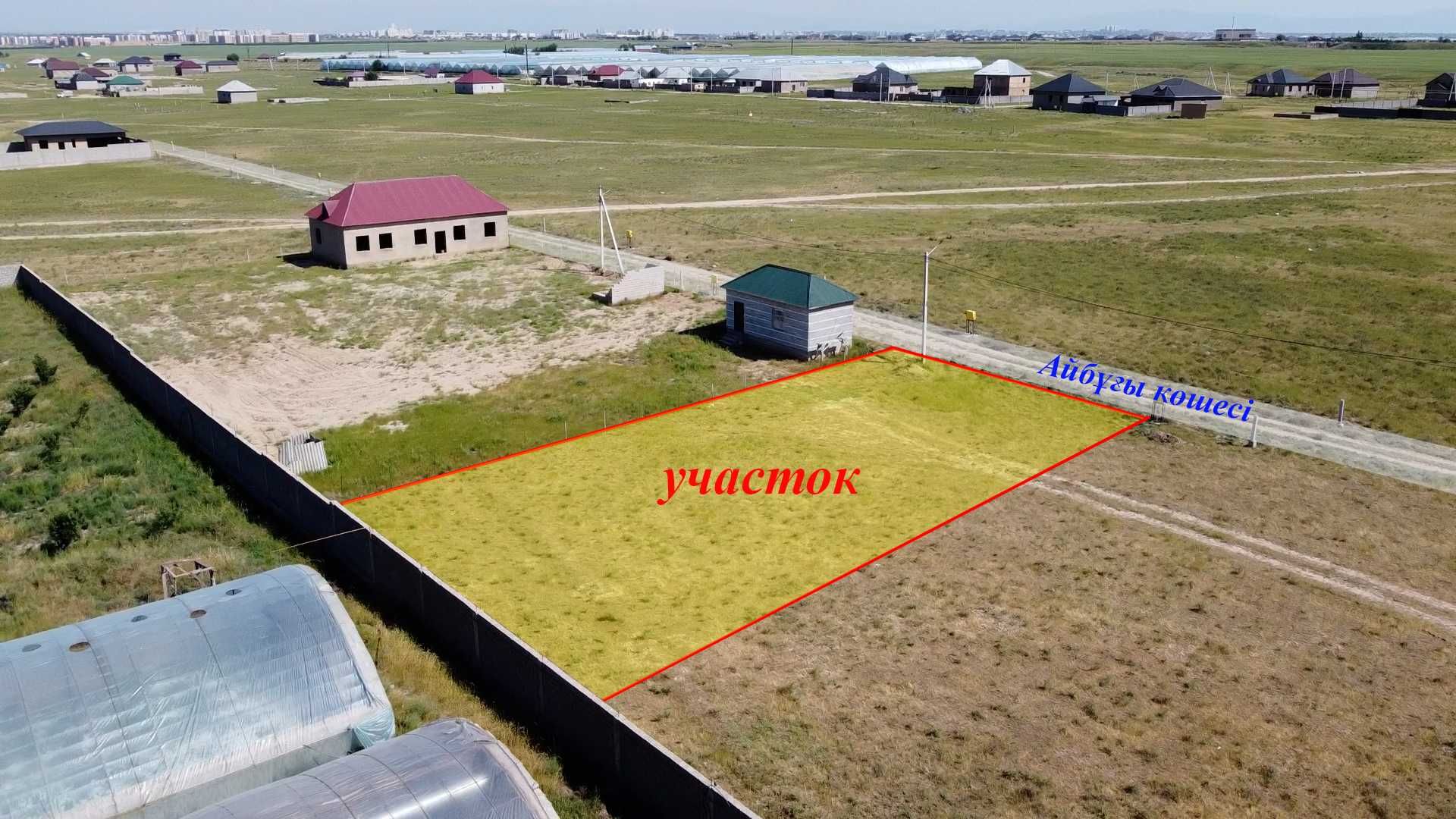 мкр Қайнарбұлақ, Айбұғы көшесі, участок №374 - 8 соток
