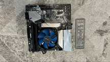Материнская плата Asrock b365b pro4 1151+ процессор i3 9100f+ ddr4 16g