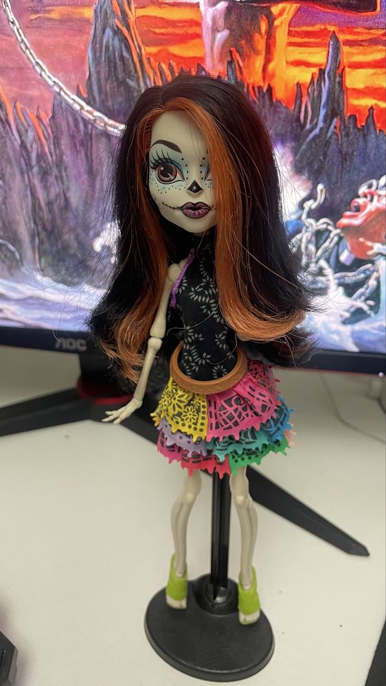 monster high Скелита Калаверас монстер хай