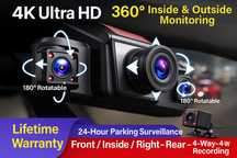 Видеорегистратор 360° / 4K Ultra HD / Бесплатная доставка по Астане