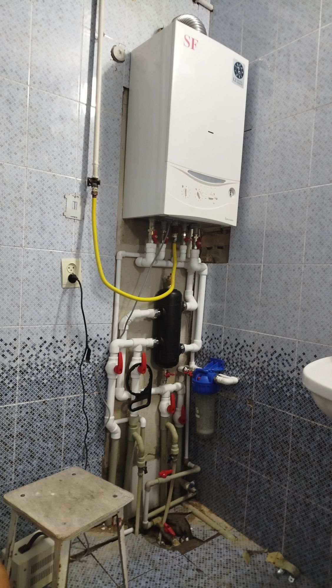 Сварщик Сантехник  тёплый пол  установка катлов