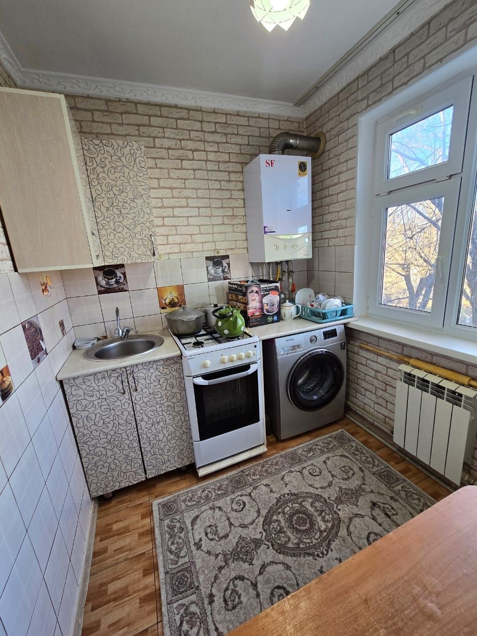 Продам 3х комнатная квартира 5 этаж Автономное отопление ГАГАРИНА