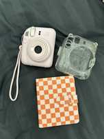 Instax Mini 12 розовый + чехол и альбом