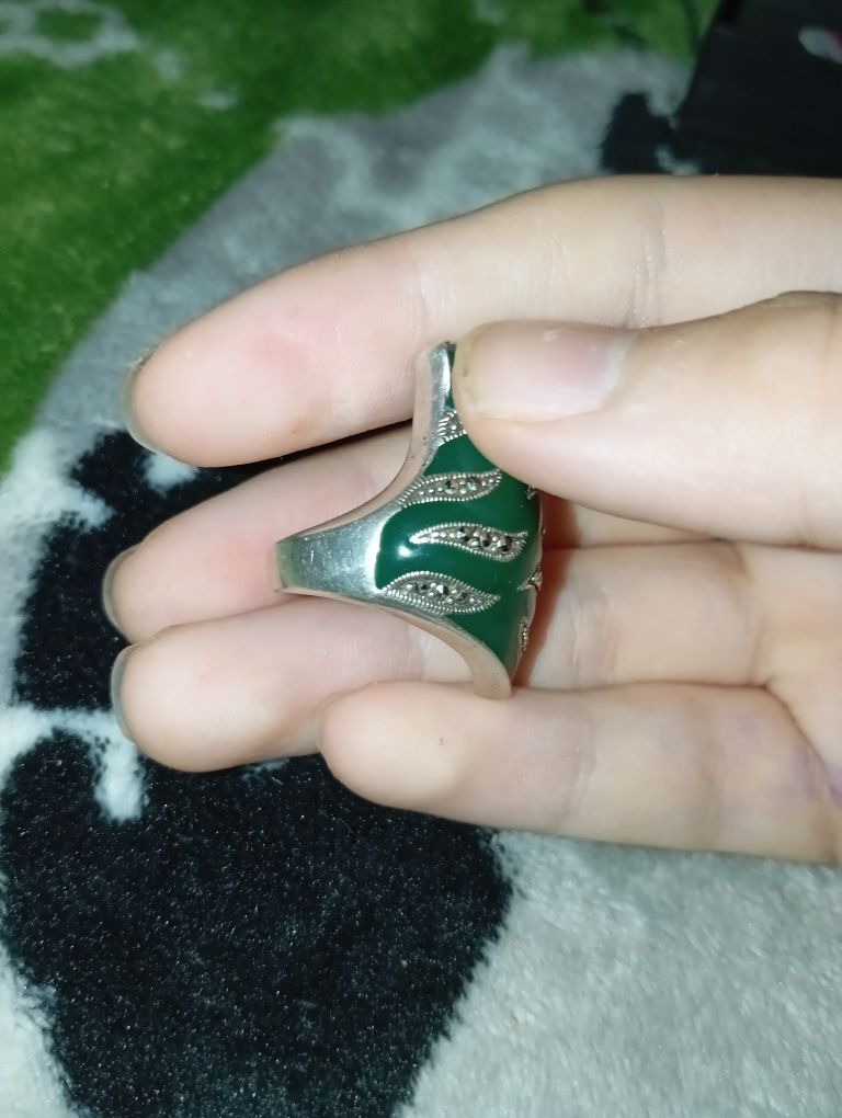 Кольцо серебряное