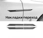 Накладки на дверь и крыло с переходом