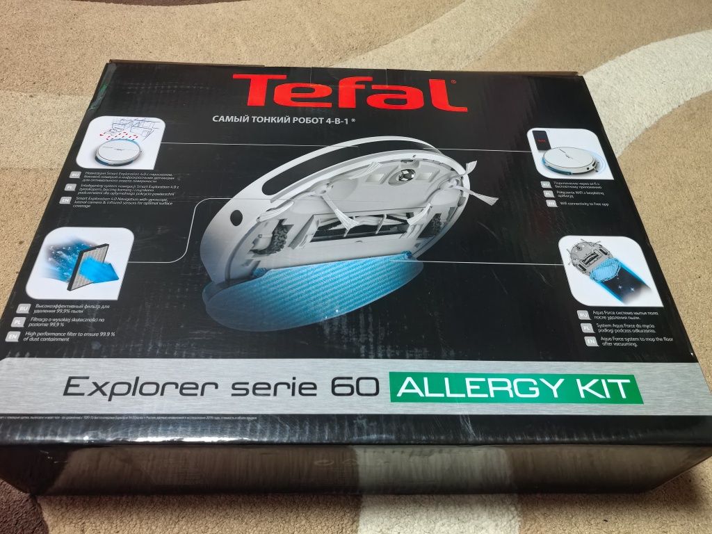 Робот-пылесос Tefal X-plorer Serie 60 RG7447WH