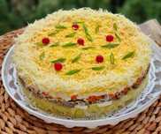 Домашние  вкусные  салаты