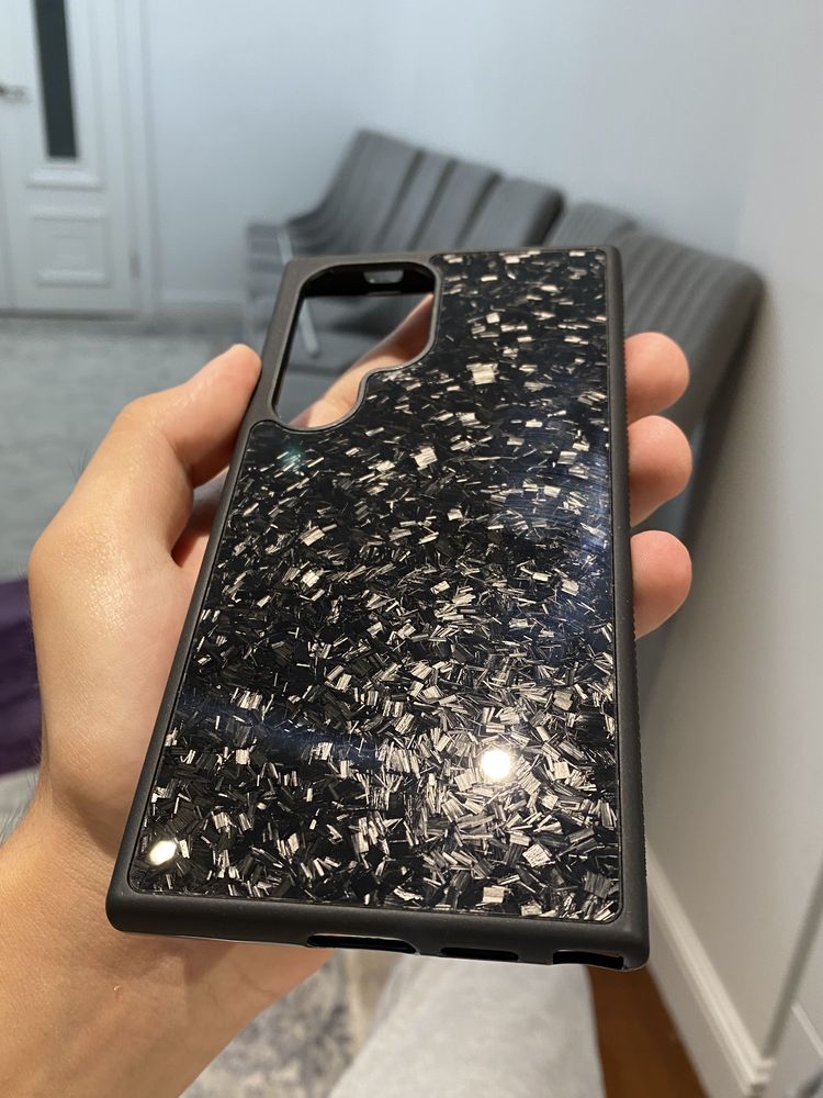 Кованый карбон чехол Samsung S24 Ultra