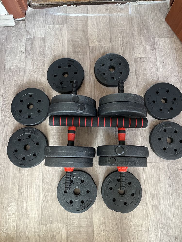 Продам гантели 30 кг