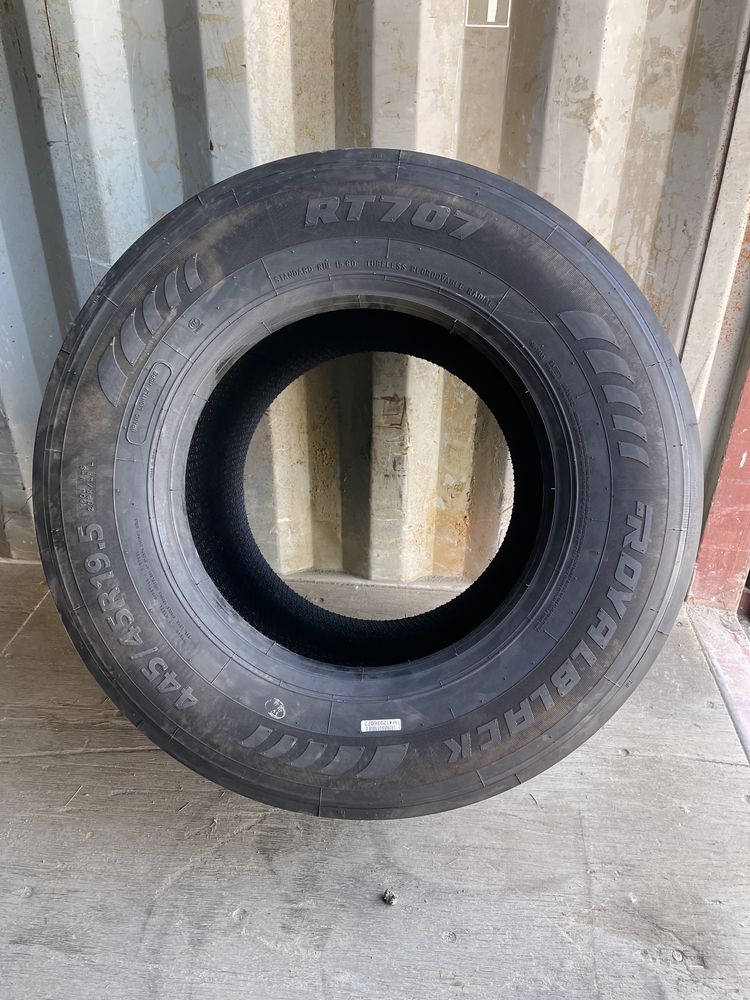Грузовые шины ROYAL BLACK 445/45 R19.5 RT707 (прицепная ось)