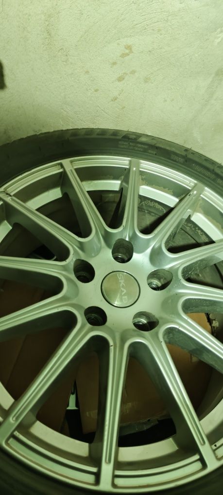диски с шинами комплект без трещин и сварки 215*55*r17 разболт 5*114,3