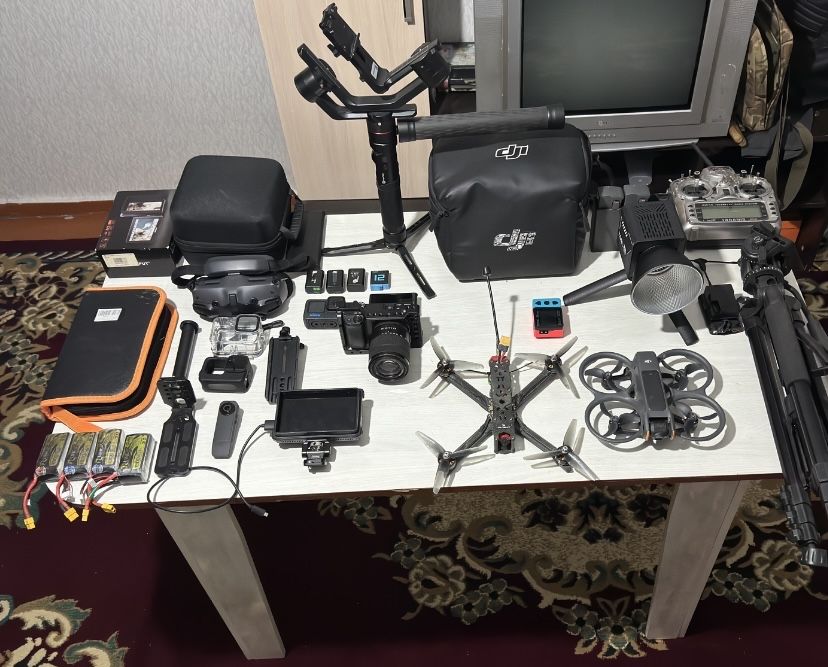 Фотоаппарат Sony 6400 и накамерник лилипут задается в ареду