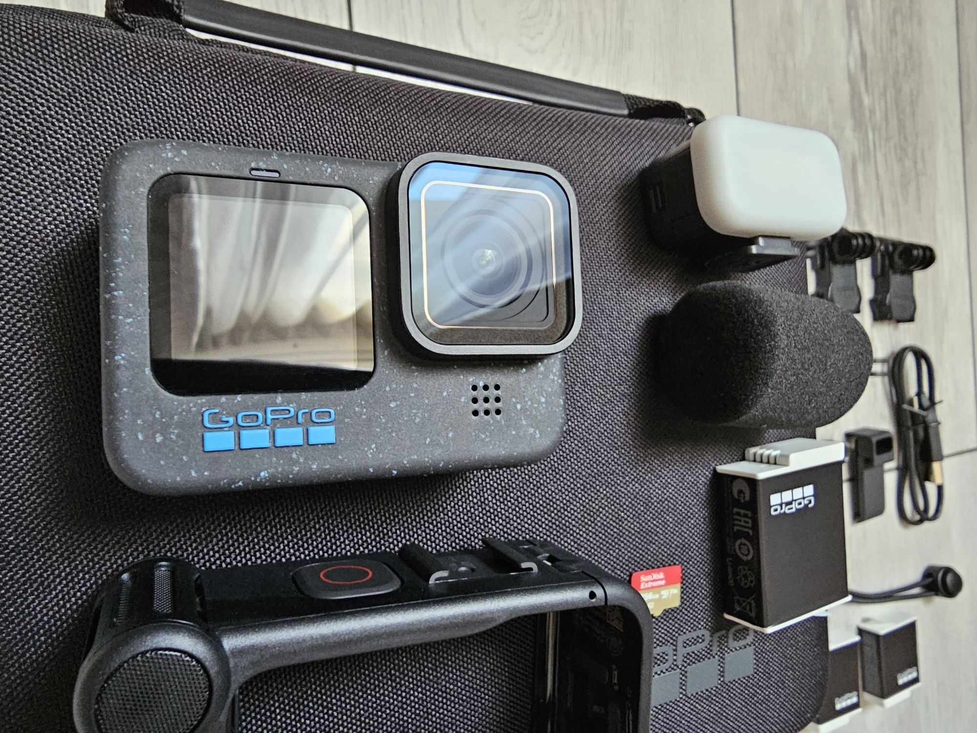 Экшн-камера GoPro HERO12 Creator Edition Bundle+256gb+2 battery.