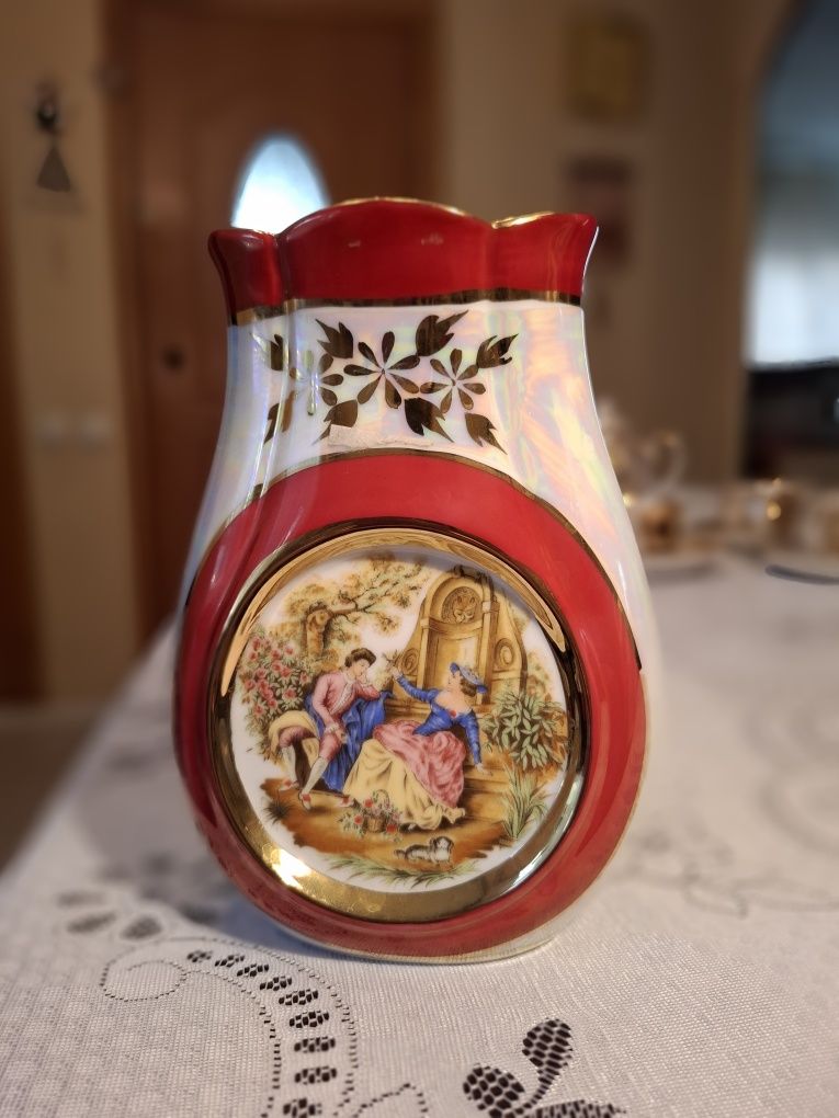 Вазы Богемия ,хрусталь ,латунь, времён СССР