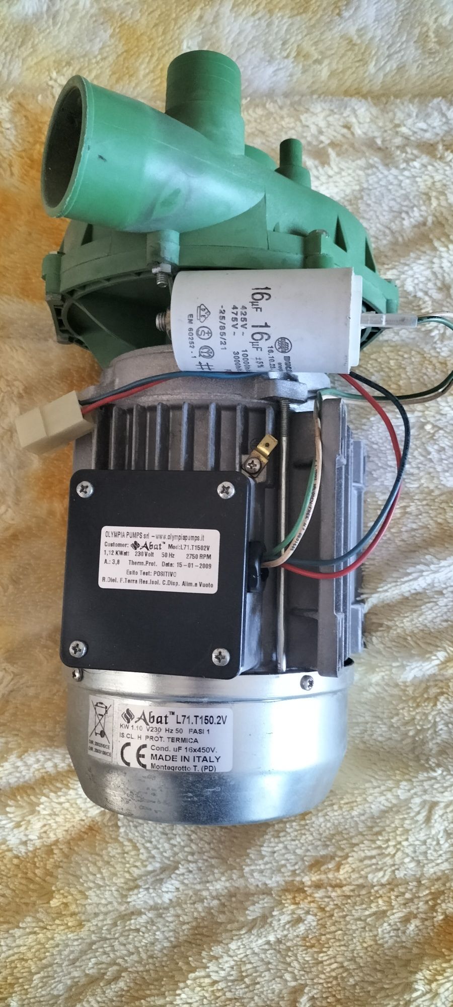 Насос на 220v. олимпия L71.T1502V‼️