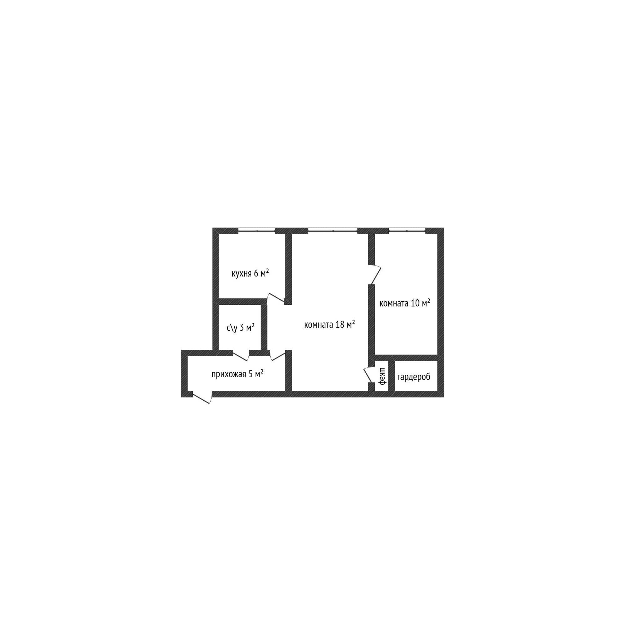 Продажа 2-комнатной квартиры р-он КСК