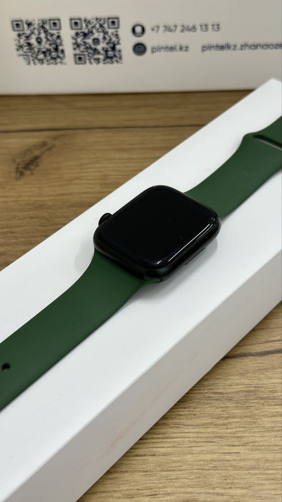apple watch 7 series 44 mm 98% Pintel.kz