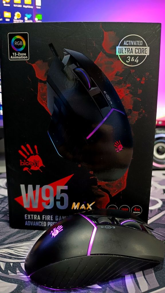 Игровая мышь A4Tech Bloody w95 max