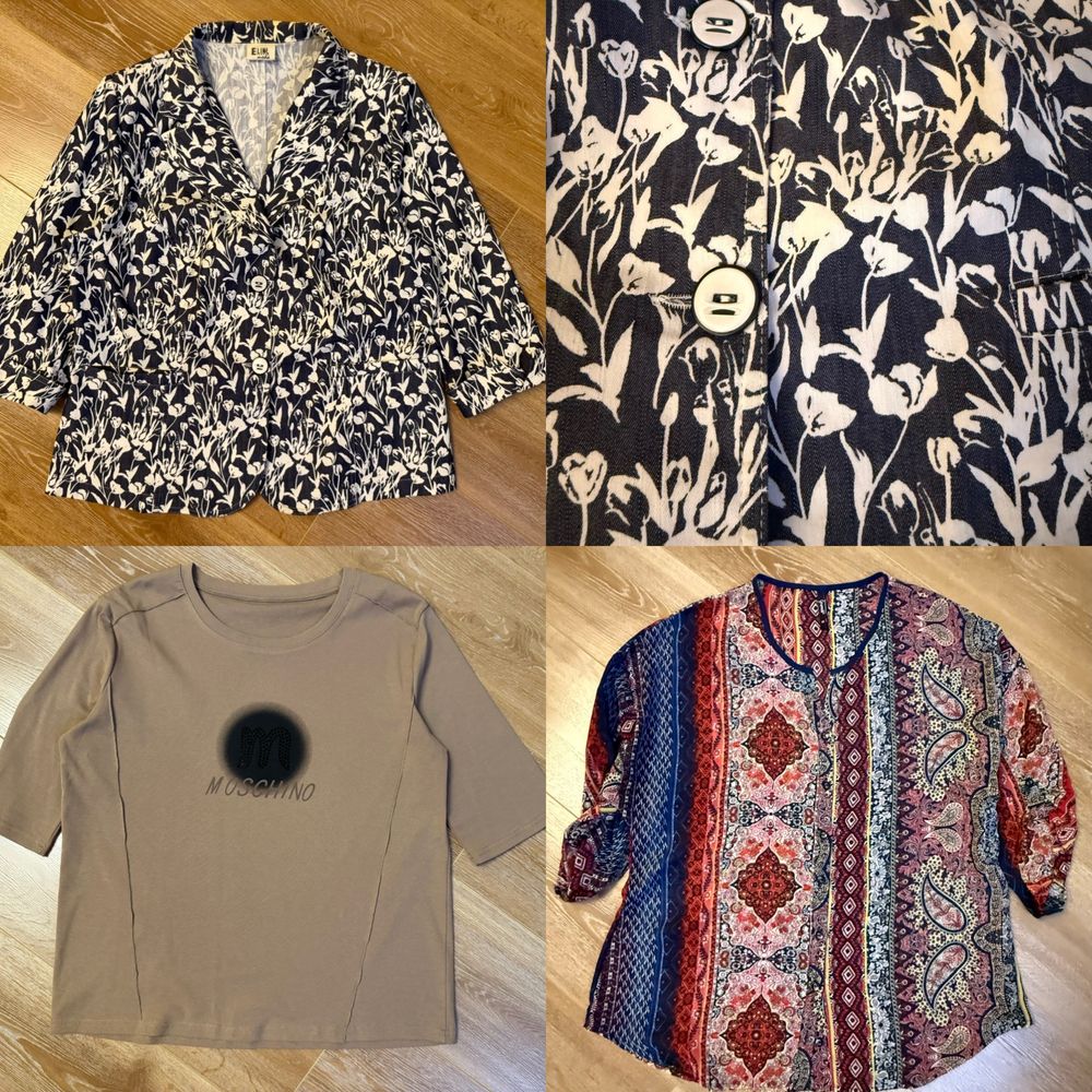 Кофточки, пиджак размер 48-50-52 L-XL, в отличном состоянии